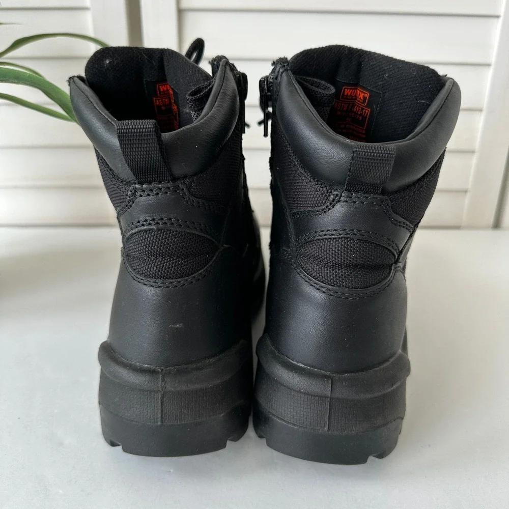 Worx Red Wing Electrum 5611 Mens 8.5 M Waterproof Safety Toe Side Zip Work Boots